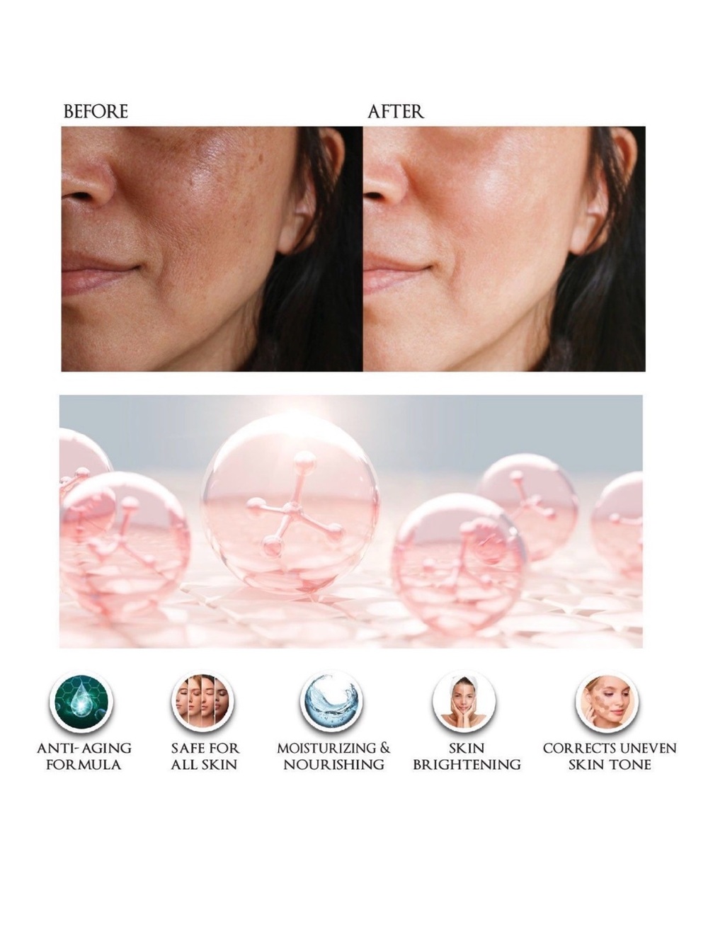 Prédiré Argan Oil Collagen Facial Peeling Gel - Coral Pink - Picture 4 of 4